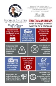 Mortgage 10 Commandments