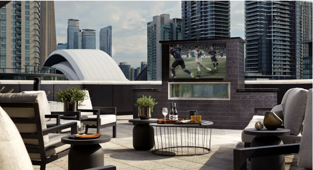 Condo Amenities - rooftop patios